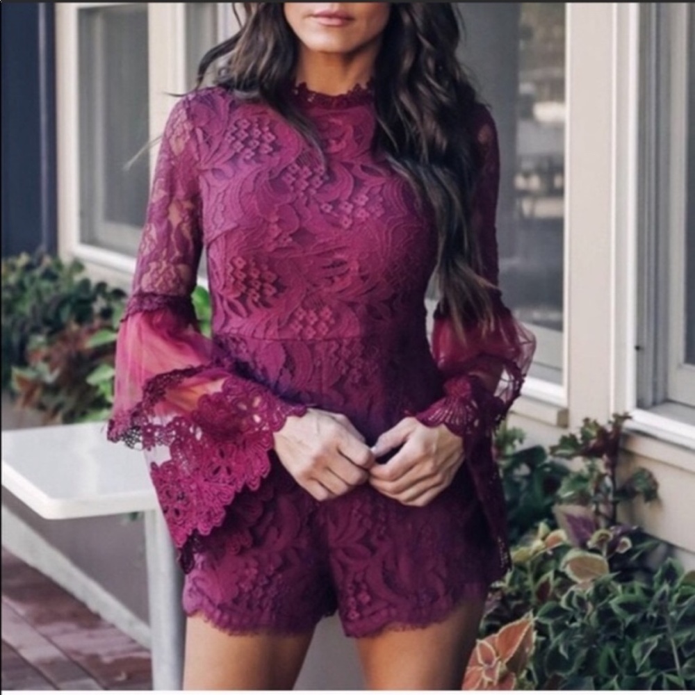 Vici Lace Romper